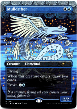 Mulldrifter (RAINBOW FOIL) - Secret Lair Drop 1887 MTG - NM 💧 - Image 3