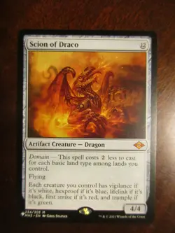 Magic The Gathering Modern Horizons 2 SCION OF DRACO MTG 234 - Image 1