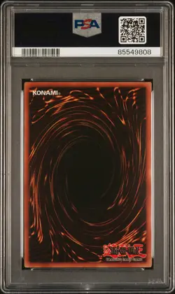 2002 YU-GI-OH! LOB-LEGEND OF BLUE EYES WHITE DRAGON 1ST ED TRIAL OF HELL PSA 9 - Image 2