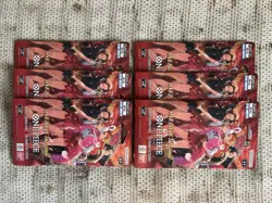 6x One Piece Card Game EB-03 One Piece Heroines Edition Sleeved Booster Pack - Image 1