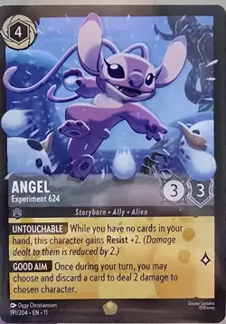 Disney Lorcana TCG Angel Experiment 624 The First Chapter 191/204 Lilo & Stitch - Image 1