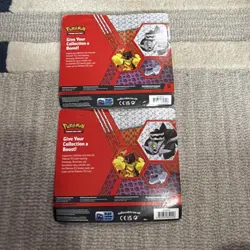 Pokemon TCG- REVAVROOM/ARMAROUGE/HOUNDSTONE Foil Cards w/2 Booster Packs New - Image 2