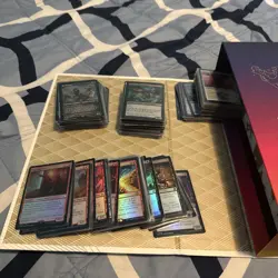 Magic the Gathering 1850 cards. 1600 normal cards and 250 foil/full/extended art - Image 2