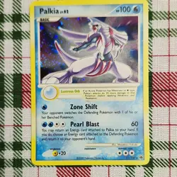 Pokemon TCG Palkia Majestic Dawn Holo Rare Card 11/100 100 HP 2008 - Image 1