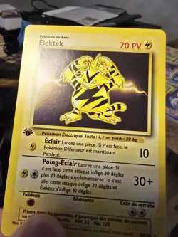 Partial set of French 1st Edition Base Set Pokemon Cards NM/EX/VG - Image 4