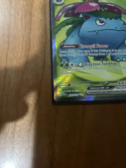 Pokemon Venusaur EX Holo Ultra Rare TCG Card 182/165 Scarlet & Violet 151 - Image 2