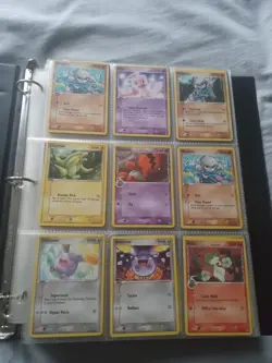 351 Pokemon Cards Vintage Lot (Pre-2009) – Binder Collection - Image 1