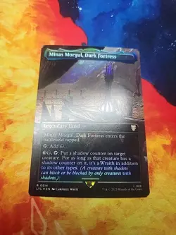 Minas Morgul, Dark Fortress (Borderless) Lord of the Rings - Foil - NM - Image 1