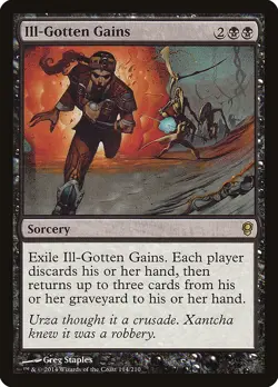 MTG Ill-Gotten Gains ** Conspiracy ** English - Image 1