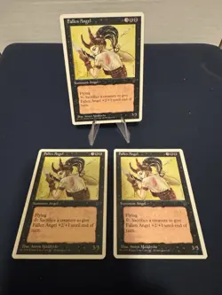 MTG - Magic The Gathering - Fallen Angel X 3 - Chronicles - LP/EX- NP/ LN! - Image 1