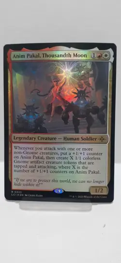 ANIM PAKAL, THOUSANDTH MOON (FOIL) - LOST CAVERNS OF IXALAN (LCI) MTG - Image 1