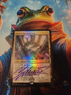 MTG Spara's Headquarters - Streets of New Capenna Foil - Signed By Artist, LP - Image 1