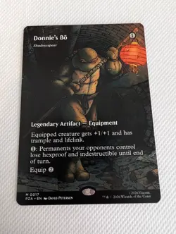 MTG Teenage Mutant Ninja Turtles - Donnie's Bo #0017 - NM (Near Mint) - Image 1