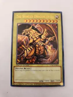 Yu-Gi-Oh! TCG Egyptian God Cards Obelisk, Ra, Slifer Limited Edition Ultra Rare - Image 4
