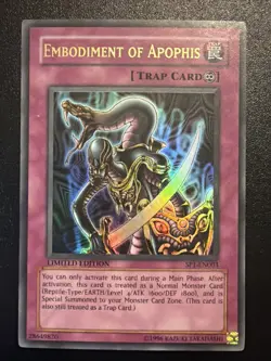 Embodiment of Apophis SP1-EN003 Limited Edition MP Vintage Yugioh - Image 1