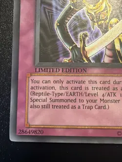 Embodiment of Apophis SP1-EN003 Limited Edition MP Vintage Yugioh - Image 5