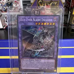 Yugioh Red-Eyes Slash Dragon LDS1-EN014 Secret Rare - NM 💎 - Image 1