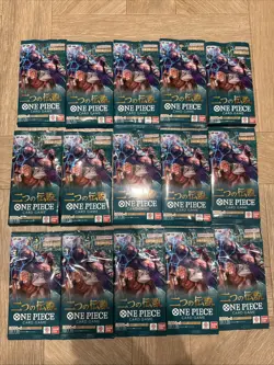 15 x One Piece Booster Packs-OP-08Two Legends Brand New Sealed Read Description - Image 1