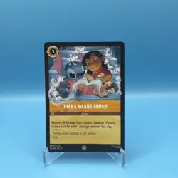 Ohana Means Family - Winterspell #32 - Legendary - Disney Lilo&Stitch Lorcana NM - Image 1