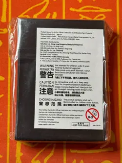 YUGIOH ASIA QUALIFIER 2024 RAINBOW CARD SLEEVES (70) JAPANESE OFFICIAL - Image 2