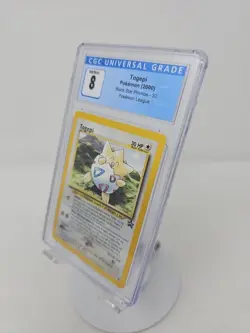 CGC 8 NM/MINT Togepi WOTC BLACK STAR PROMOS #30 League Pokemon Card - Image 3