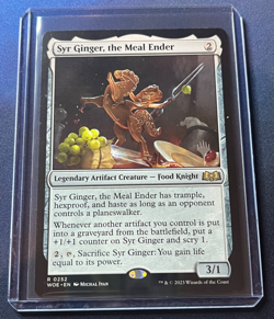 MTG Syr Ginger, the Meal Ender Wilds Of Eldraine 0252 Magic the Gathering Card - Image 1