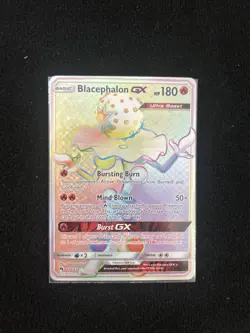Blacephalon GX 219/214 Sm-Lost Thunder Holo Card Near Mint Condition - Image 1