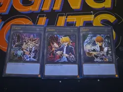 Yugioh Yugi + Kaiba + Joey LDK2 Limited Ed Ultra Rare 3 Card Set NM HOLO - Image 1