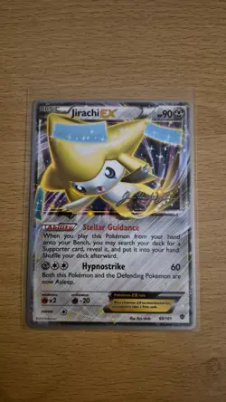 Pokemon TCG Plasma Blast Jirachi EX World Championship 2015 Card 60/101 - Image 1