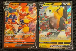 Pokemon Jumbo 12 Card Lot V,EX - Image 1