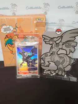 Pokemon Chinese Zekrom Rare Promo Holo With Card Holder Display Case - Image 1