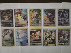Pokemon Sword & Shield Trainer Gallery Card Lot - 10 Cards - Image 1