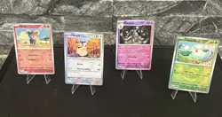 Pokemon TCG: Prismatic Evolutions Lot 4 Masterball Cards NM/M - Image 1