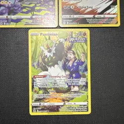 Pokemon TCG Fusion Strike Toxtricity Thievul Passimian Holo 3-Card Lot - Image 4