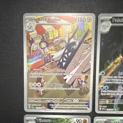 Pokemon TCG Archaludon Palafin Vibrava Wugtrio Holo Promo 4-Card Lot - Image 2