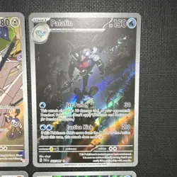 Pokemon TCG Archaludon Palafin Vibrava Wugtrio Holo Promo 4-Card Lot - Image 3