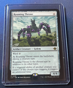 MTG Roaming Throne The Lost Caverns Of Ixalan 0258 Magic the Gathering Card - Image 1