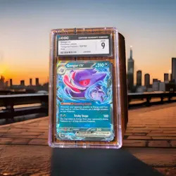Gengar EX 104/162 Temporal Forces Double Rare Card CGC 9 - Image 1