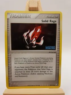 Pokemon Reverse Foil Card : Solid Rage 92/115 (Ex Unseen Forces) - Image 1