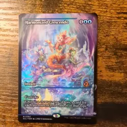 Harmonized Crescendo (0384) (Showcase) NM Foil Lorwyn Eclipsed MTG - Image 1