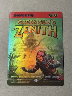 Green Sun’s Zenith SPG Edge of Eternities Rare Foil NM - Image 1