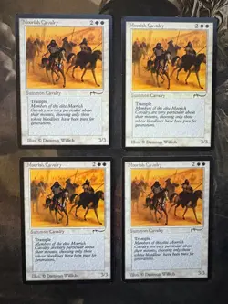 ** ARABIAN NIGHTS Moorish Cavalry (Light) x4 ** NM-Mint! - DUTY PAID - Magic MtG - Image 1