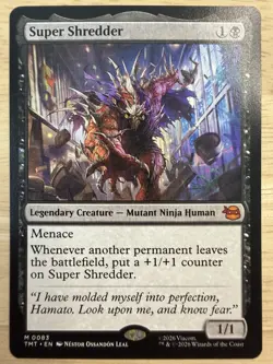 Super Shredder - Teenage Mutant Ninja Turtles (TMT) M 0083, NM, Non Foil - Image 2