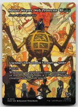 Master Weaver, Web Protector - Arasta of the Endless Web (Borderless) M 32 - Image 1