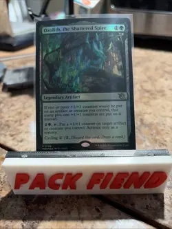 Ozolith, the Shattered Spire- MTG -198 - Foil - March of the Machine - Near Mint - Image 1