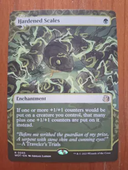 Hardened Scales WOT 055 Rare Wilds of Eldraine: Enchanting Tales NM MTG - Image 1