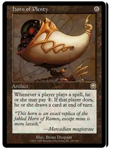 Horn of Plenty + 10 random rares! mtg rare Christmas gift!! magic - Image 1