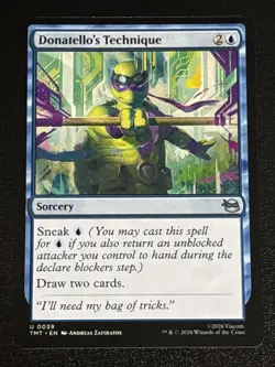 MTG Teenage Mutant Ninja Turtles Donatello's Technique 0039 NM - Image 1