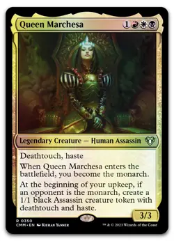 Queen Marchesa #350 (Foil) (NM) Commander Masters CMM Magic MTG - Image 1