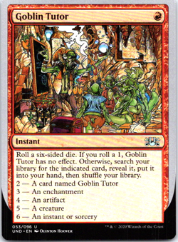 Goblin Tutor U Unsanctioned 53 LP - Image 1
